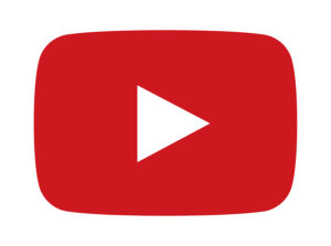 Vector red play button for famous streaming website